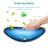 Bathroom Artistic Tempered Glass Blue Vessel Bathroom Sink Pop-Up Drain-124005795-124005796