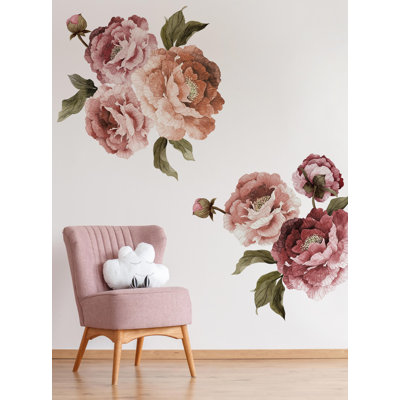 Adhésif décoratif fleur