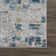 Liverii Abstract Design Modern Blue Area/Beige Rug