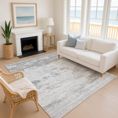 Premium Machine Washable Mayfield AMF2145 abstract Rug