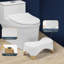 Tabouret de toilette anti-dérapant pour adulte