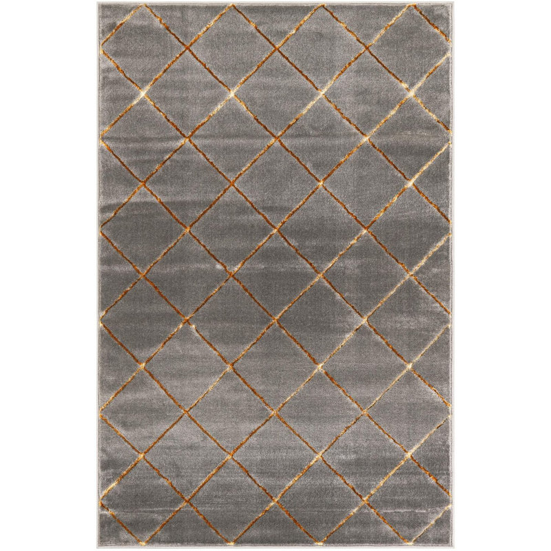Gris contemporain et gris Etowah, Rectangle 4 pi 1 po x 6 pi 1 po