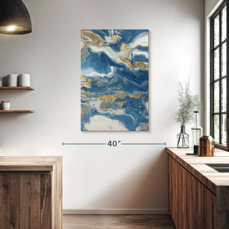 Avery Fluid Memories I, 39" H x 26" W