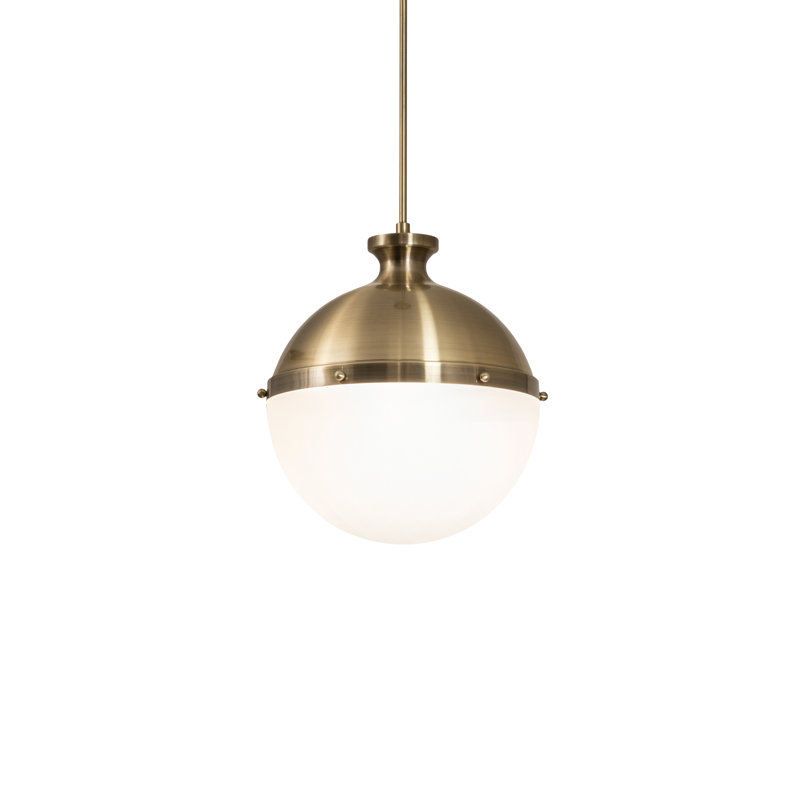 Luminaire suspendu sphère 2 lumières Huevo