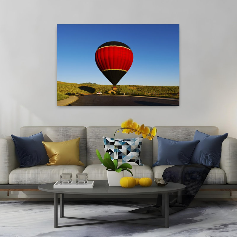 Hot Air Balloon Taking Off Park City Utah USA by Scott M. Tansey - Wrapped Canvas Print, 101.6 cm H x 152.4 cm W