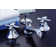 P0152 Mississippi Deco Widespread Lavatory Faucet with Cross Handles and Pop-up Drain