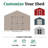 Value Gable Outdoor Wood Storage Shed-103777831-8539092