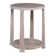 Glam Solid Wood End Table