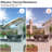 9' Square Medium Cantilever Umbrella with Base and 360-degree Rotation-67120606