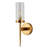 Transitional 1 Light Gold Wall Sconce-26392608