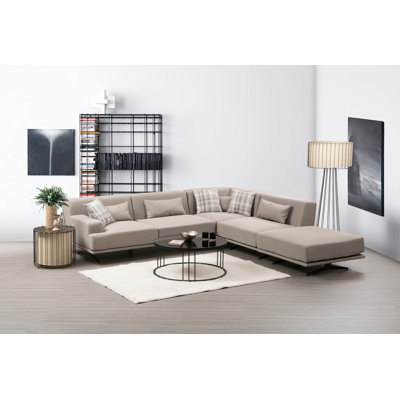 Canapé modulaire de 118,9 po de largeur