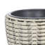 Pot de fleurs en rotin de poly avec insert en polypropylène, ensemble de 3-1103481345