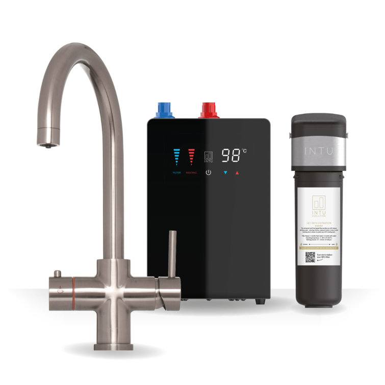 4-1 Instant Boiling Filtered Water Tap - Swan Neck