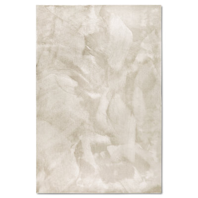 , Cream Leon high pile rug