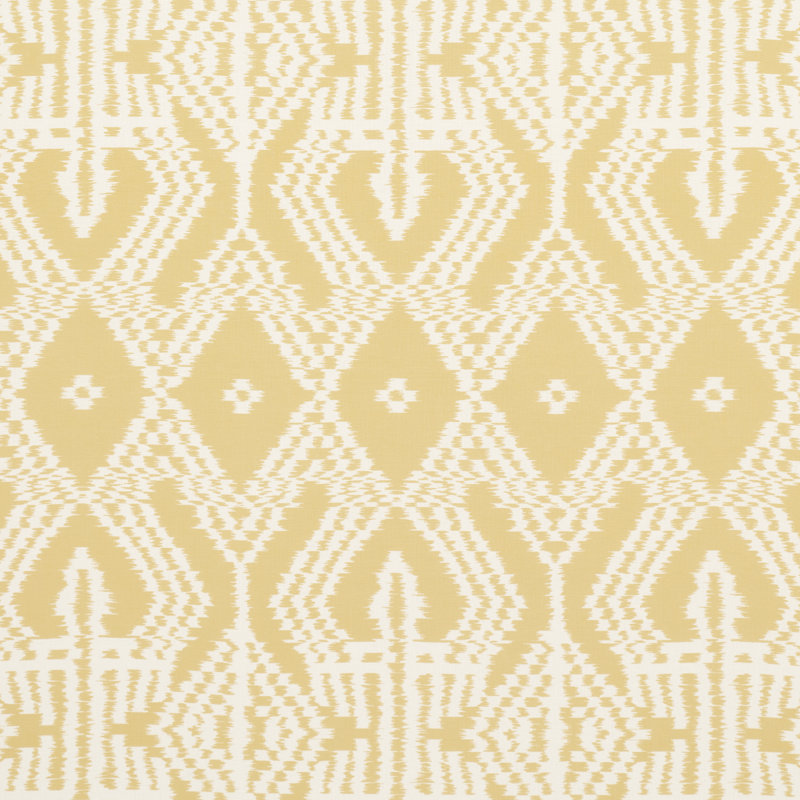 Asaka Ikat Fabric, Buttercup