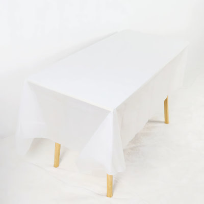 Disposable Plastic Tablecloths (set Of 10)