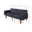 Futon-lit convertible moderne avec dossier réglable-1892431421