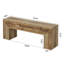 47'' Farmhouse Dining Bench-467459105