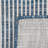 Wallington Geometric Machine Woven Polypropylene Area Rug in Blue-636223967