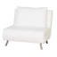 Fauteuil futon de 41,5 po de largeur