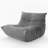 Danial Foam Armless Bean Bag Lounger-1525147995