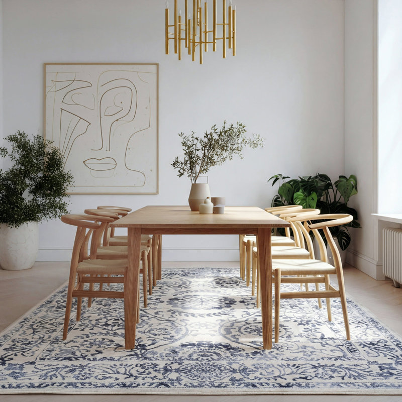 Geometric Machine Tufted Area Rug, 280cm x 365cm
