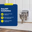 Porte pour chat PetSafe Microchip, blanc