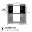 Shrewsbury Grey Under Sink Bathroom Cabinet-122000249