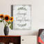 «Always Better Together», reproduction d'art textuel sur toile tendue-451395711