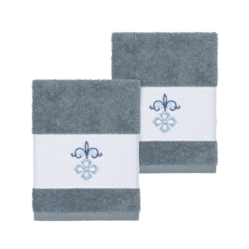 Quinn Turkish Cotton Washcloth, Teal