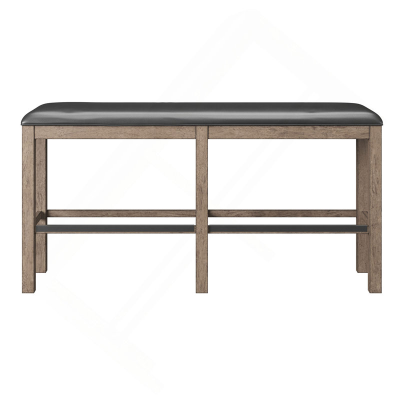 Benti Brown 60" Bar Height Bench