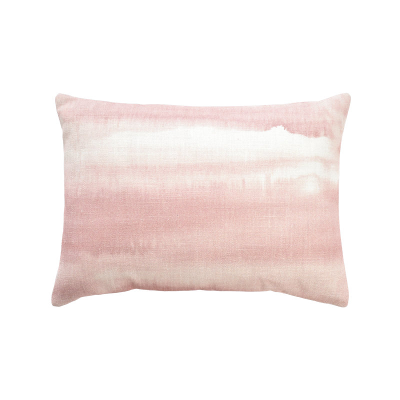 Coussin Ombre, Rosé, 14 po x 48 po