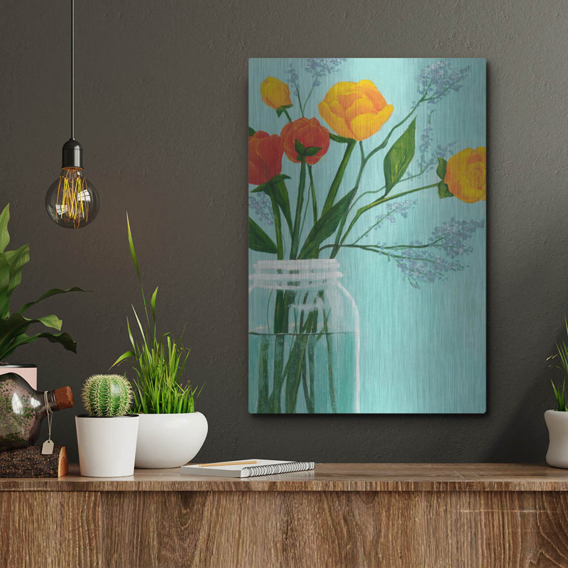 «Sylvan Bouquet I» par Grace Popp, H 16 po x l 12 po
