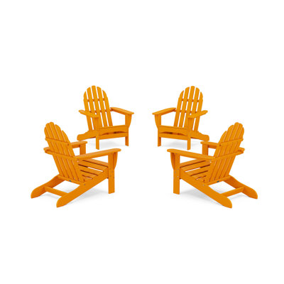 POLYWOOD Classic Adirondack Conversation Set