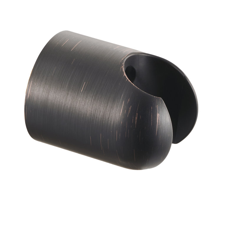 Support de douche mural universel fixe, Bronze héritage