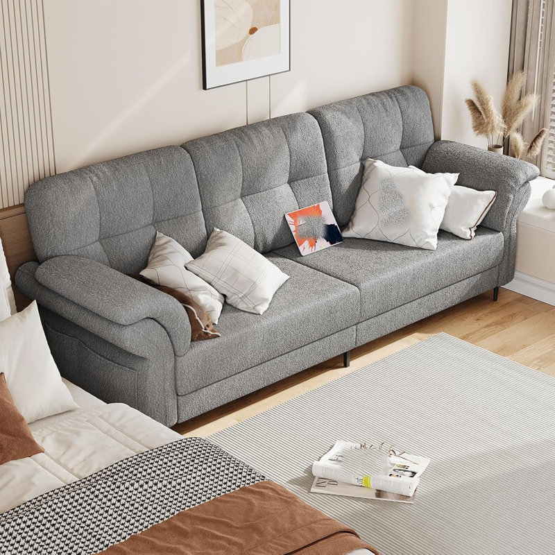 Canapé 83,5 po 83,5 po, Gris