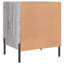 Abeda 40cm W Iron Bedside Table-944841234