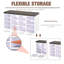 14 Pair Shoe Storage Bench-569357182