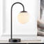 Lampe de table noire 18,25 po Halona-2097685253