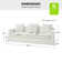 Zalma Transitional 83" Curved Back Slipcovered Sofa with Toss Pillows