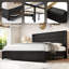 Très grand lit plateforme Louby de 49 po Louby-766527139-766527148