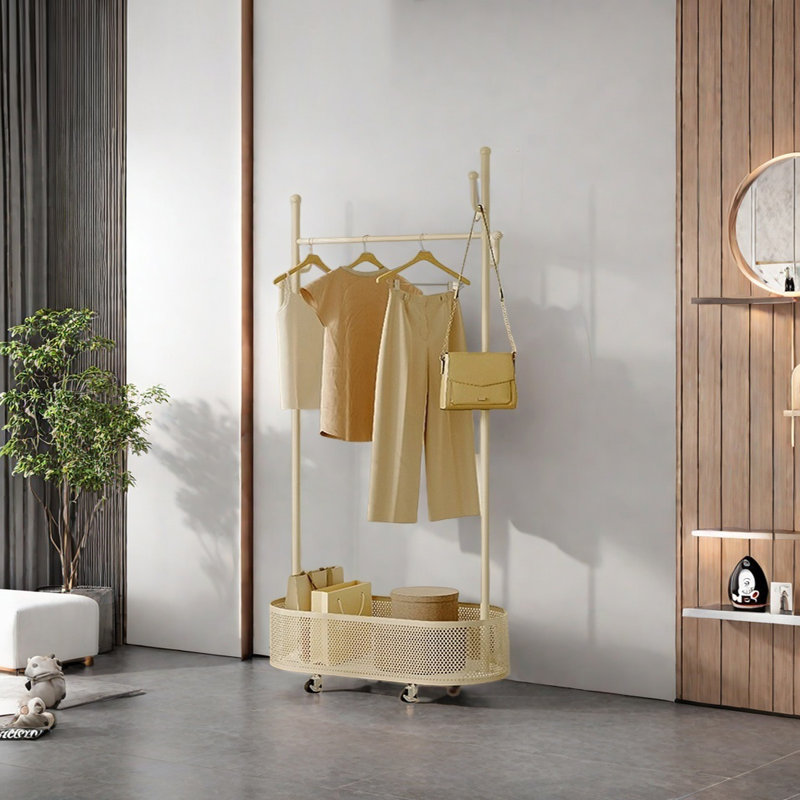 Versatile Coat Rack with Baskets