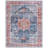 Deblois Oriental Blue/Rust Area Rug-897930406