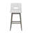 Villeneuve Wood Upholstered Key Back Adjustable Swivel Stool-1758138084