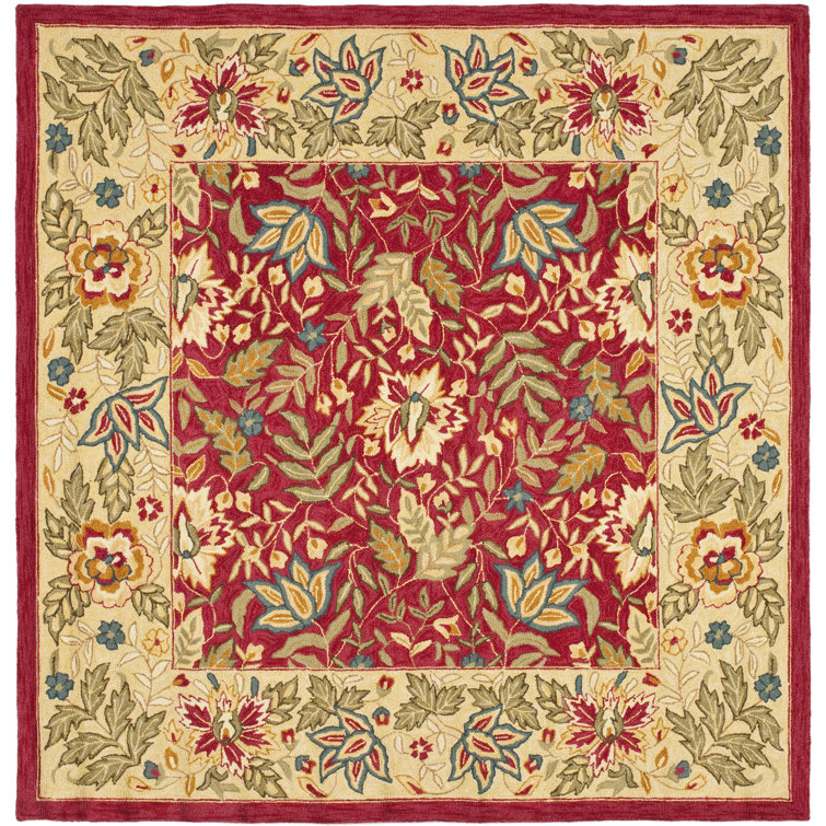 Brayton Hand Hooked Wool Pile Oriental Rug