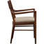 Walnut Grove Leather Arm Chair