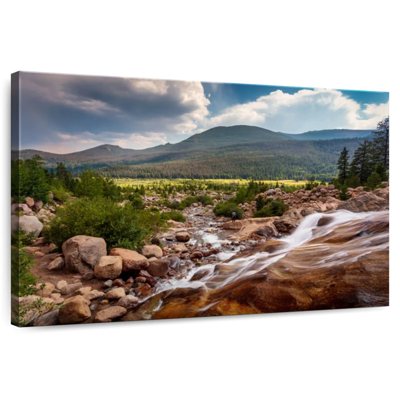 Alvord Rocky Mountains Park Stream, H 34 po x l 51 po