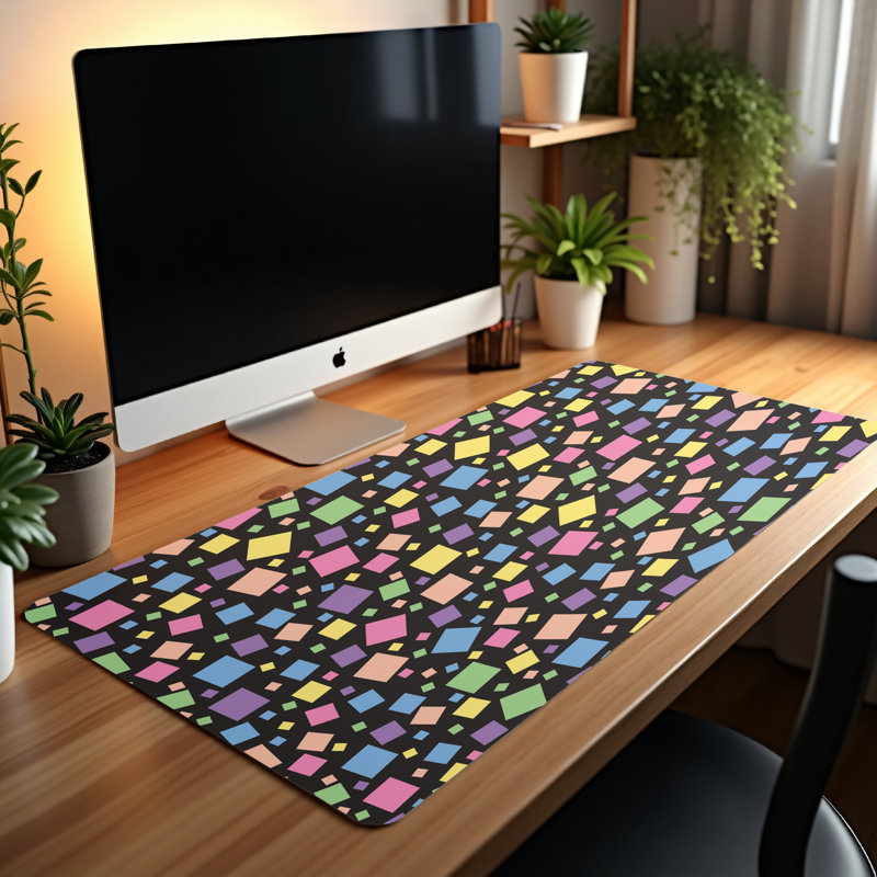 Polyester Desk Pad, 31.5x15.5