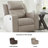 Stockley Faux Leather Recliner-90328340