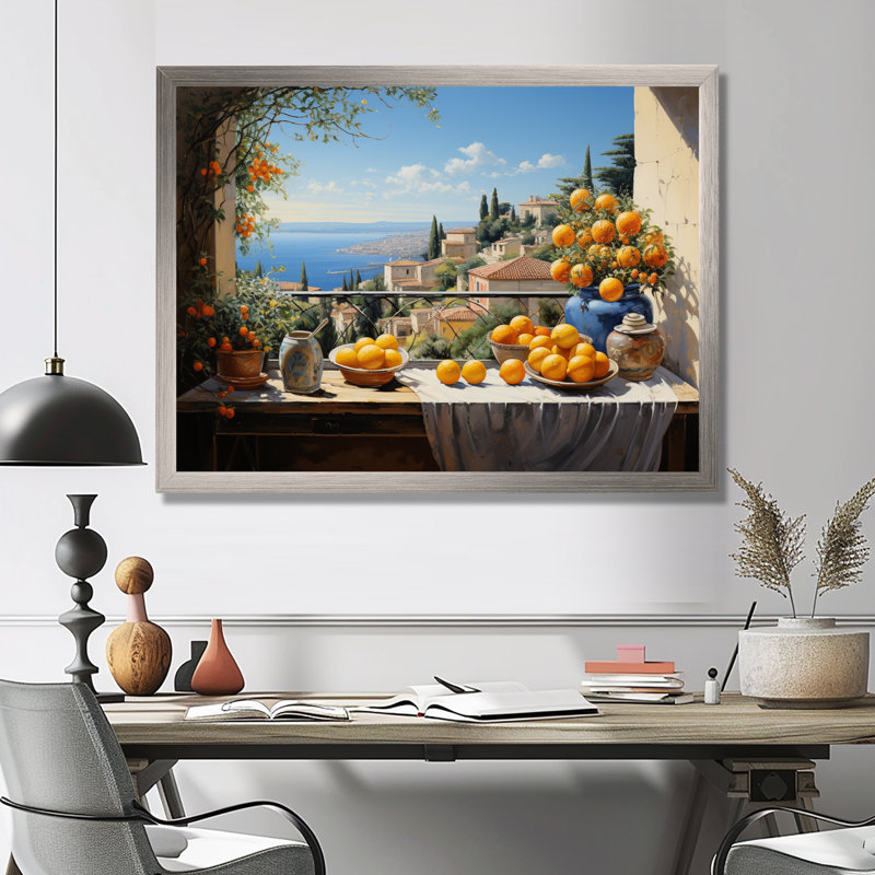 Maridith French French Bliss In Provence II - France, reproduction d'art sur toile encadrée, Cadre naturel flottant